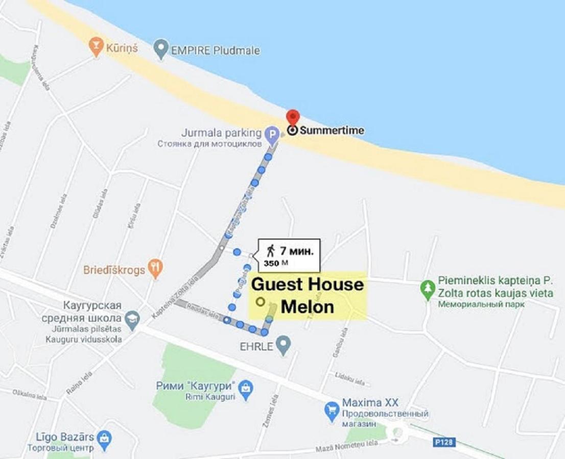 Guest House Melon Jurmala Exterior photo